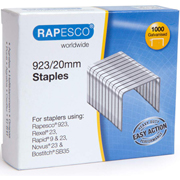 RAPESCO GRAPAS 923/20mm 130-170H 1.000-PACK 1241